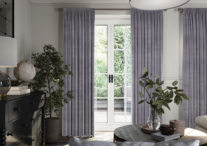 Premier Velvet (Thermal Blackout), Silver Thistle - Made to Measure Curtains - Image 3
